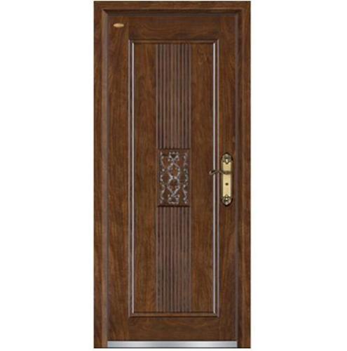 solid wood steel door