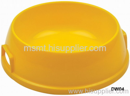 plastic dog bowl