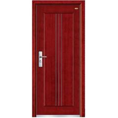 Assemble wood steel door