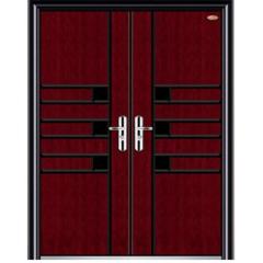 non standard wood steel door