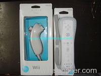 wii remote controller and nunchuck