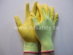 Nylon with PU glove
