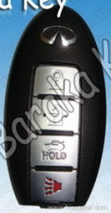 Infiniti G35 Smart Key 2007 To 2009 (Khaliji) With Key