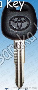Toyota Original Transponder Key With 4C Chip