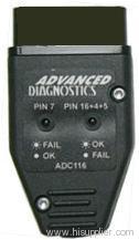 Advanced Diagnostics - ADC 116 OBD2 Test Adaptor