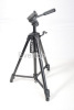 Black lightweight tripod