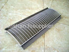 Wedge wire curved screens