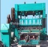 Expanded metal mesh machine