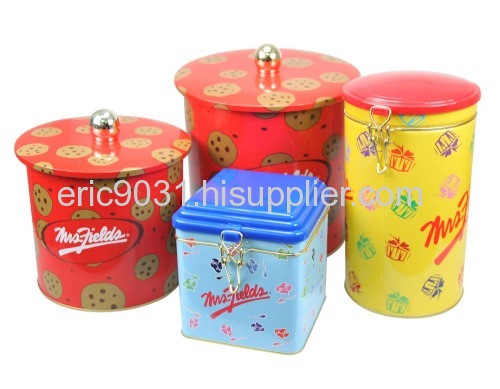 barrel cookie tins