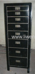 Antique reproduction documents cabinet