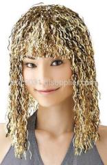 tinsel wig