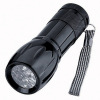 Aluminum 9 LED Torch