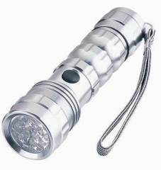 Aluminum 12 LED torch