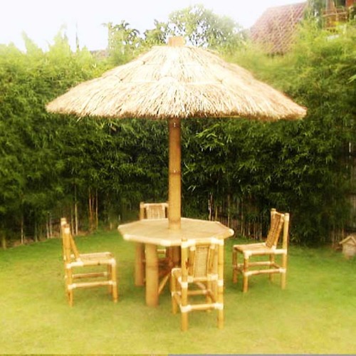 bamboo umbrella