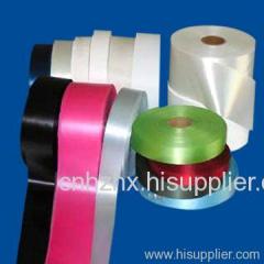 polyester satin label tape