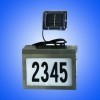 Solar House Number Lamp