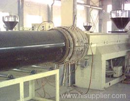 UHMW PE continuously extrusion Pipe produce line