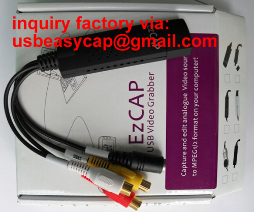 USB Video Grabber USB Ezcap Mac DC60++ EM 2860