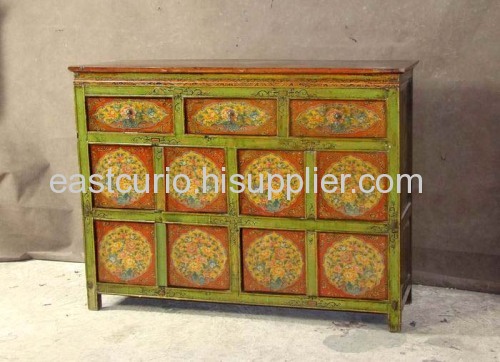 Eastcurio antique tibetan cabinet