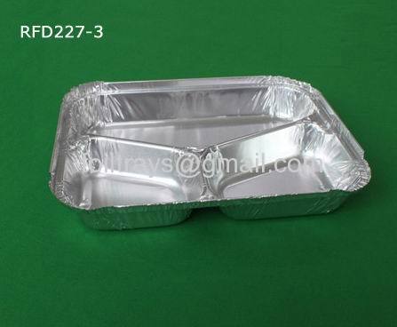 compartment aluminum foil containers