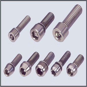 Titanium screw and fasteners