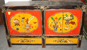 Chinese furniture mongolia cabinet