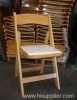 Wood Padded Chair