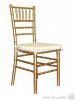 Resin Gold Chiavari Chair