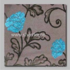 Chenille jacquard curtain fabric