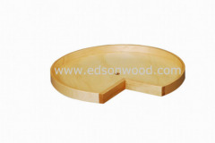 wooden lazy susan