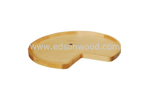 wooden lazy susan