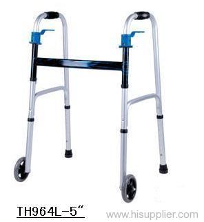 Two-gap folding walker