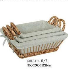 willow tray with liner