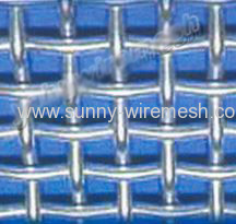 Galvanised square hole wire mesh