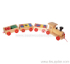 Wooden Train with blocks