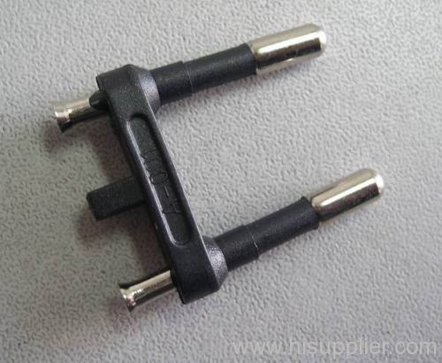 Two-pin plug insert 2.5A 250V