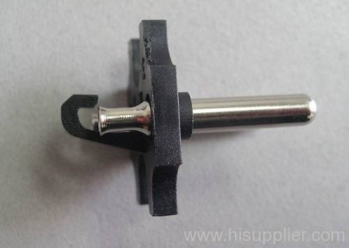 Netherland plug insert with hollow brass pins