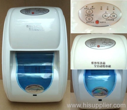 Auto cut paper dispenser towel dispenser