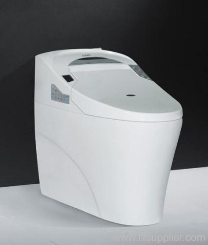 Siphonic one piece toilet