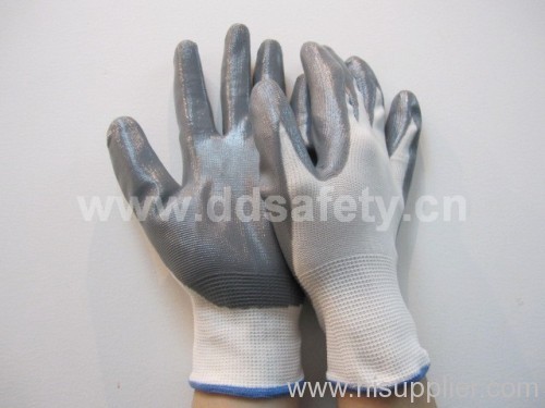 Nylon with nitrile glove