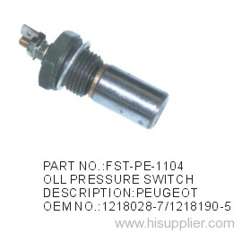 OIL PRESSURE SWITCH PEUGEOT