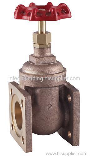 Flange bronze gate valve