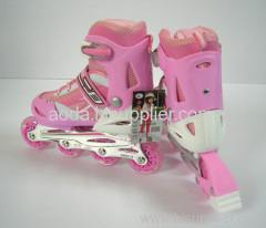 pink inline skate