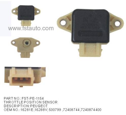 THROTTLE POSITION SENSOR PEUGEOT