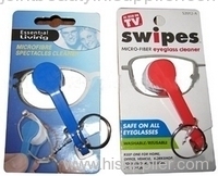 eyeglass cleaner swipes TV product