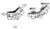 45 °ELBOW JIG MALE 74 °CONE