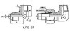 90°ELBOW JIC MALE 74 °CONE-BSPT MALE