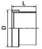 JIC74°Cone Flared Tube Fitting JIC METRIC SLEEVEE