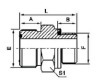 ORFS MALE O-RING-BSP MALE O-RING