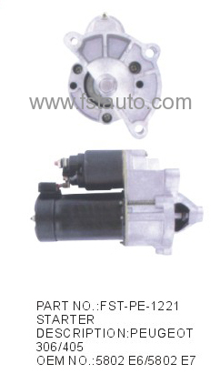 Car Starter Motor PEUGEOT